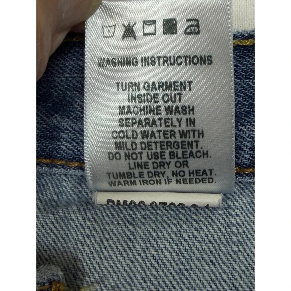 Cinch White Label Men's 100% Cotton Jeans 35x32 Blue Straight Leg Medium Wash